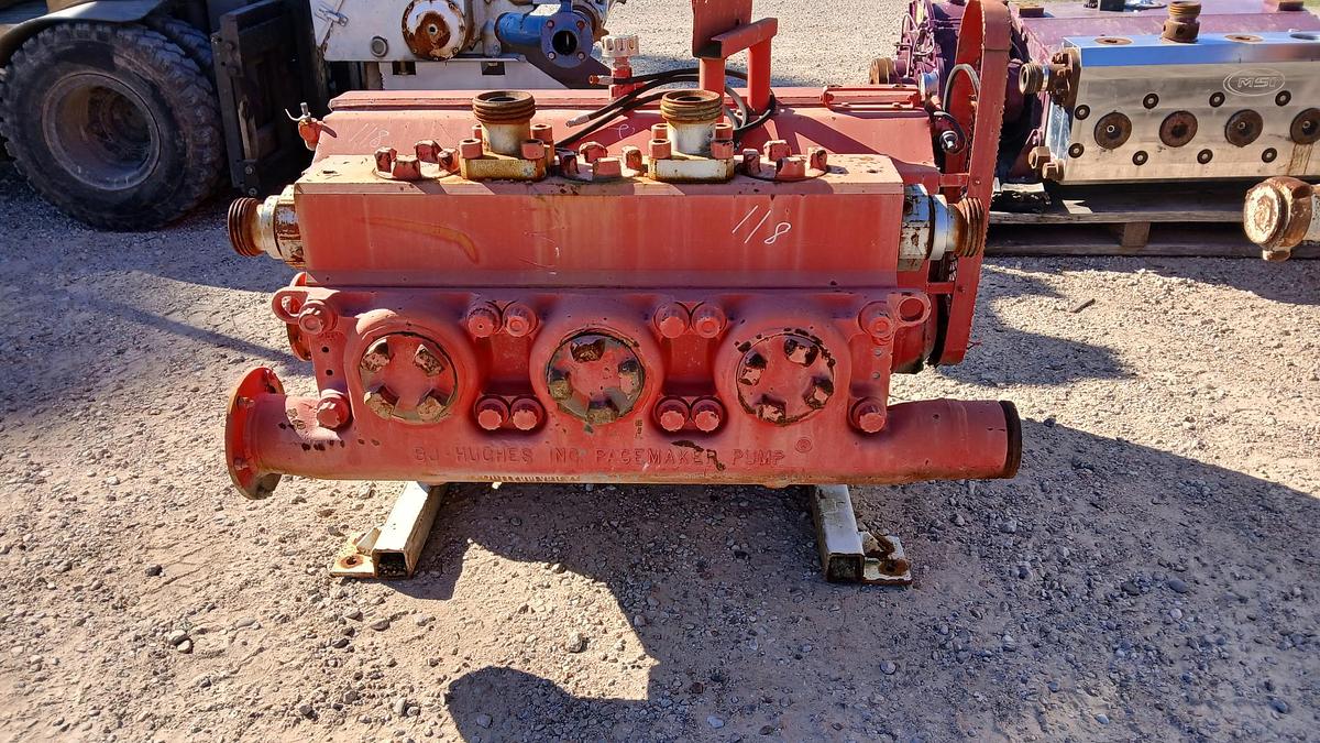 Used BJ Pacemaker Triplex Pump 4.50” FE