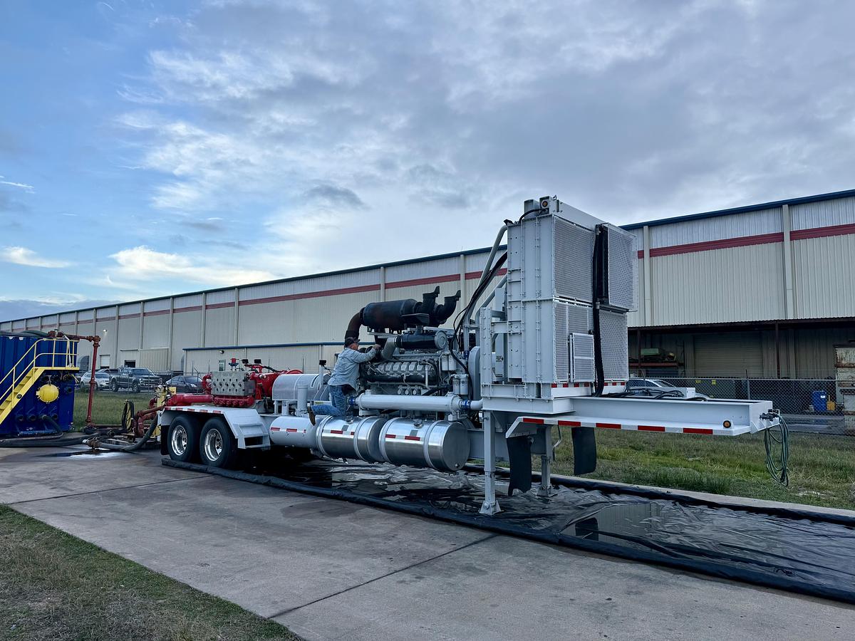 Used 2010 IDMS Magnum 1500Q Single Quint Pump Trailer