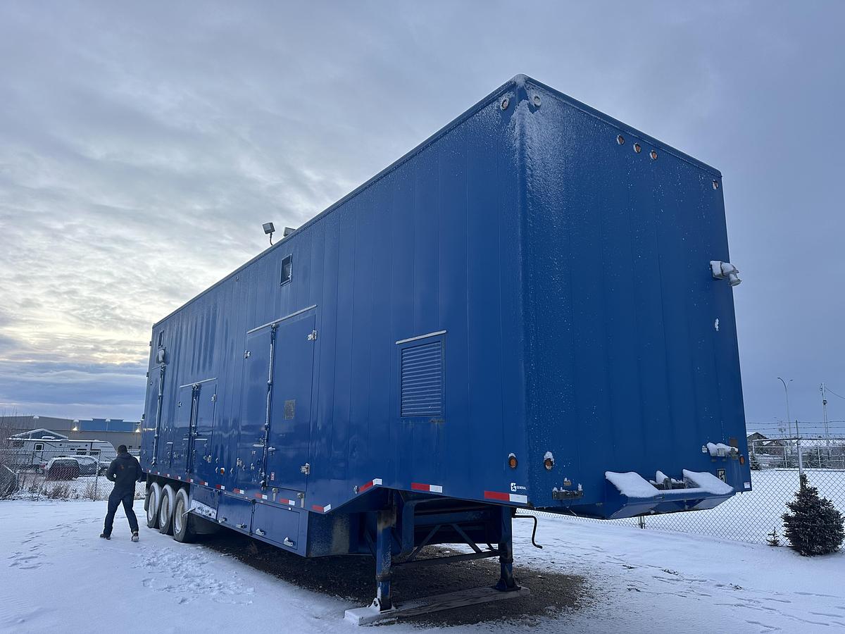 Used 2001 SLB CPS-361 Twin Cementing Skid W/ Arctic Trailer