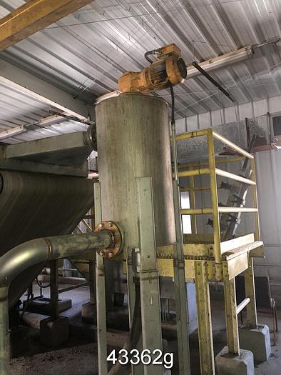 Used Andritz CPF1.0SMX-S8 Twin Wire Belt Press with Gravity Table #43362