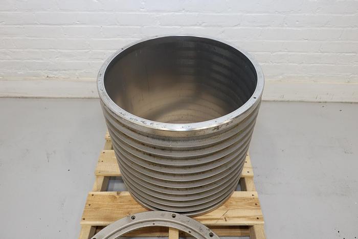 Used Voith Size 10 Pressure Screen Basket #44299