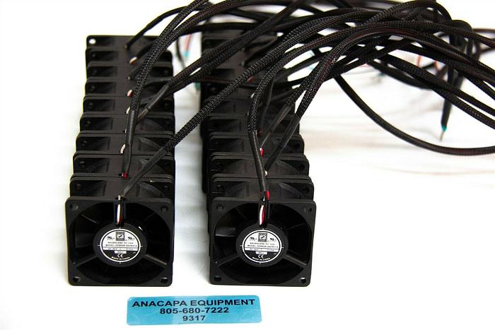 Used Orion Fans OD6025-24HB01A Fan Tubeaxial DC24V, 0.15A. Lot of 19t . New (9317) K