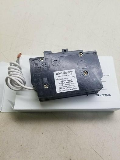 Used ALLEN BRADLEY 1492-MCGAT115 Ser A