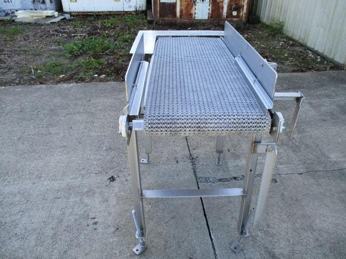 Used Conveyor; Intralox Belt; 18"Wx4'L