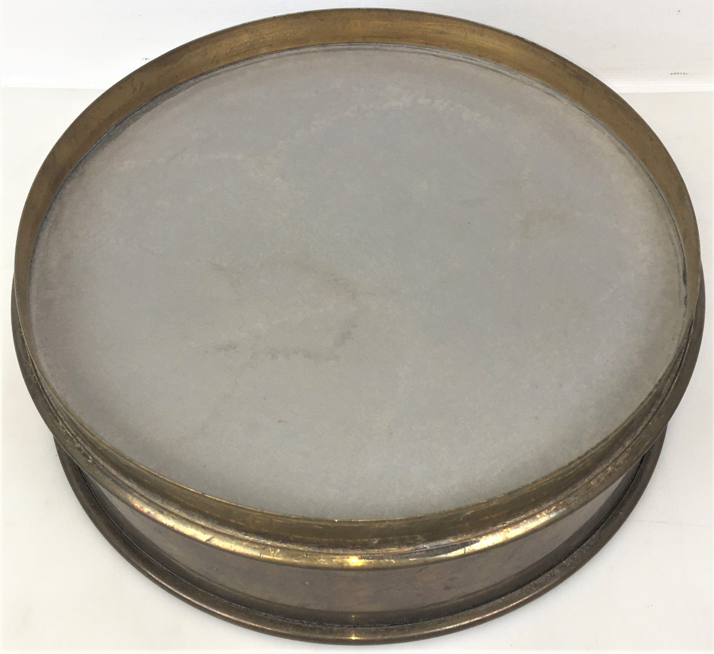 Used VWR #635 Brass-Stainless Steel 8" Sieve - 20μm