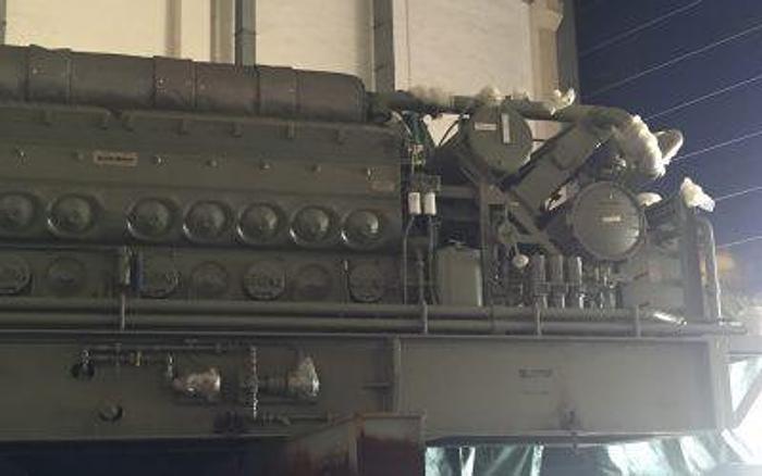 3.73 MW 2008 New EMD L12-710G78 Diesel Generator