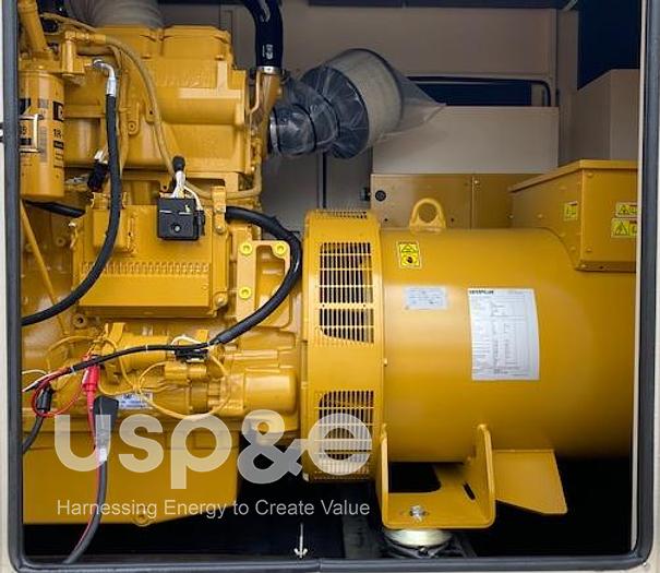 Used 0.60 MW 2021 New Caterpillar C18 D600GC Diesel Generator Sets