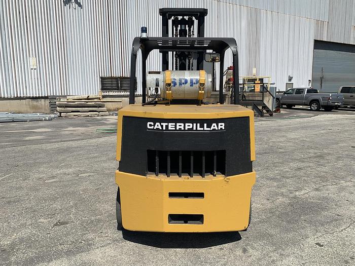 Used 15,000 LB CATERPILLAR MODEL T150D FORKLIFT W/ SIDE SHIFT