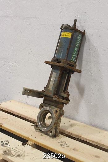 Used Dezurik  3" Air Operated Knife Gat #28502