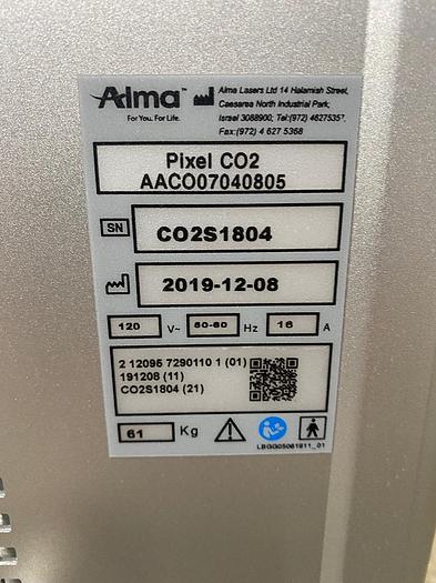 Used 2019 Alma Pixel C02 With FemiLift ~ Single Owner System ~ Warranty