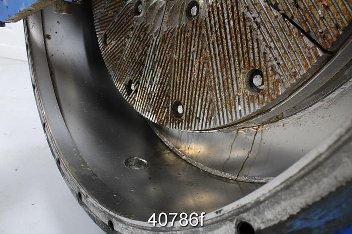 Used Andritz TF 34 Double Disc Refiner, Less Door #40786