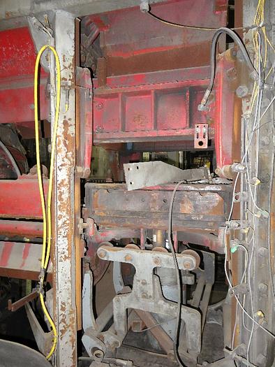 Used 1995 HUNTER HMP 20E MOLDING MACHINE - SHALLOW FLASK