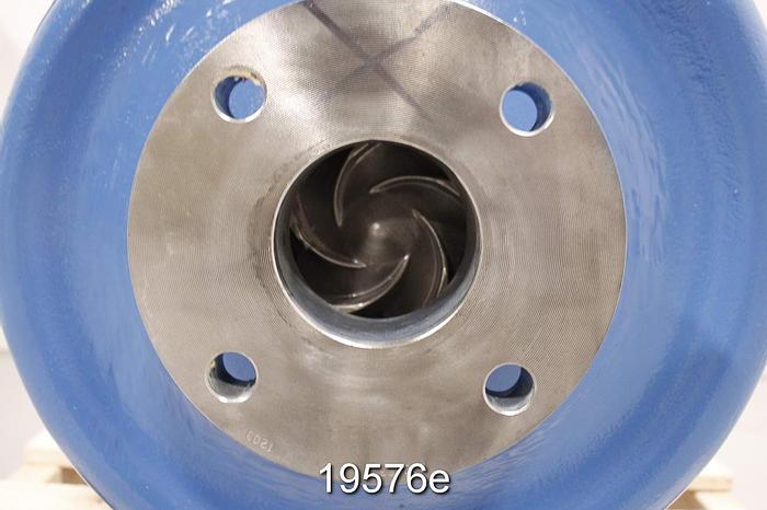 Used Goulds 3196 Goulds 3196, 1.5X3X13, Stainless Steel Casing, 6-Vane Impeller #19576