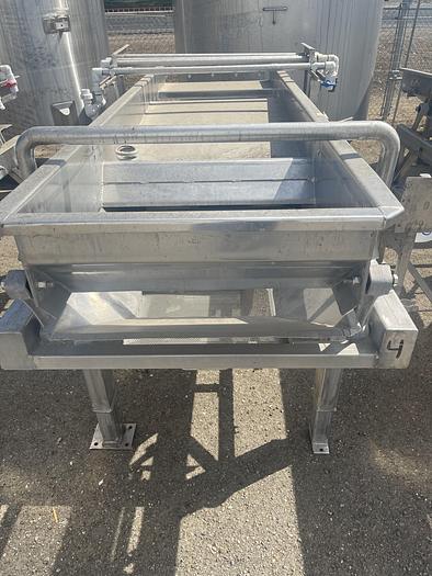 Used Garroutte Stainless Steel Shaker 30" x 110"