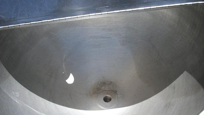 Used Kettle, 80 Gallon, S/st, Jkt, 38" x 21", #S741192