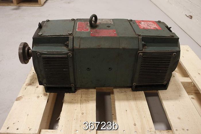 Used Reliance 10 Hp Dc Motor, 240 Volt, 1750/2300 Rpm #36723