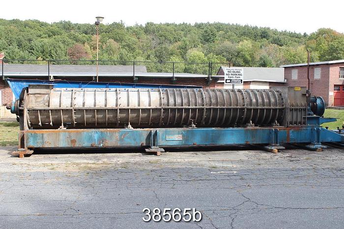 Used Dupps 3624B Dewatering Screw Press #38565