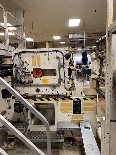 Used 66" GEOMETRICS TURRET REWINDER 40" OD CAPACITY - PENDING LS