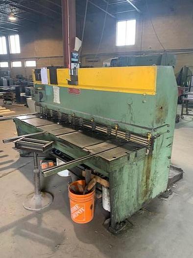 8' X 10GA., ALLSTEEL, HYDRAULIC SHEAR