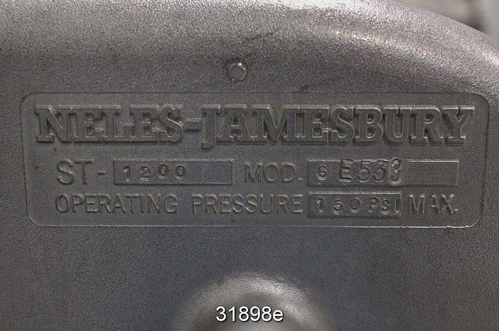 Used Neles Jamesbury E533 4" Ball Control Valve #31898