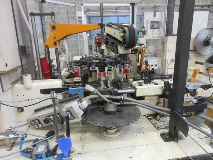 Used Rasch RREK chocolate bottle foiling