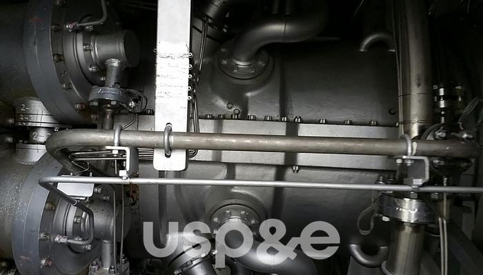 Used 34 MW 2011 Used Mitsubishi-Hitachi H25 Natural Gas Turbine Generator Set