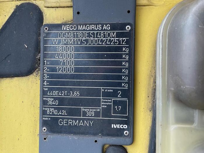 Gebruikt 2000 Iveco Eurostar 440E42 , EURO 2 , manual gear