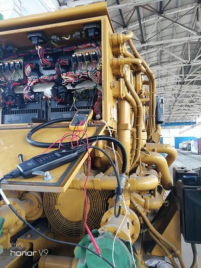 Used Caterpillar C 175 engine with Kato generators Very low working hours.