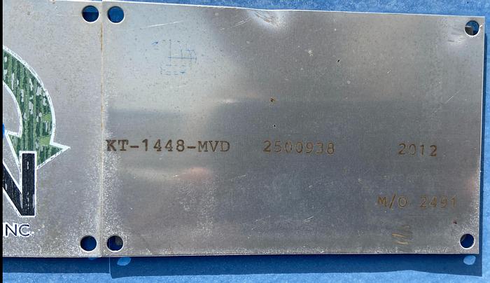Used 2011 Kemtron Technologies, Inc. 1448