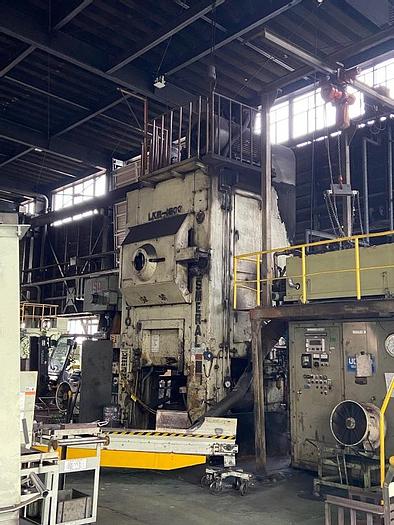Used Press Hot Forging Kurimoto LKM1600