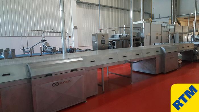 Used Chocolate Enrobing Line