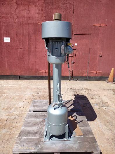 Used Mixer, Dispersion, 5 HP, S/st, 36" long shaft, Mooney #S742812