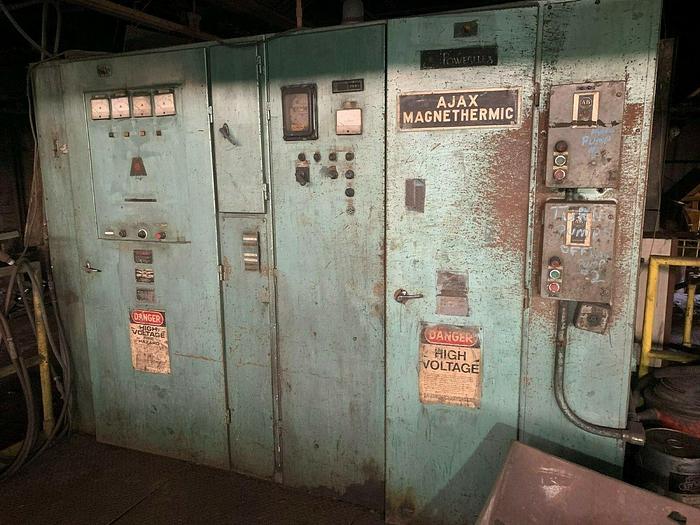 Used 1000-KW, 3-Ton Ajax Magnethermic Coreless Furnace
