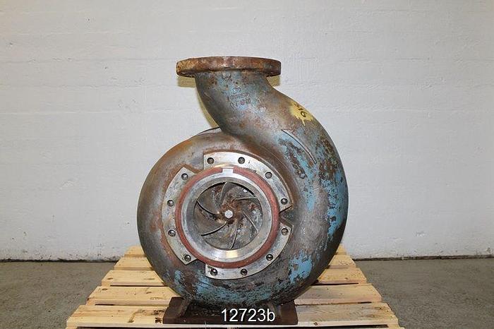Used Allis Chalmers Water Pump, 8x10x17, 6-Vane Impeller #12723