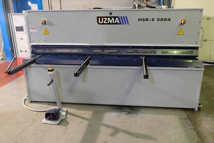 UZMA HSB Swing Beam Guillotine 6mm - 20mm cutting capacity
