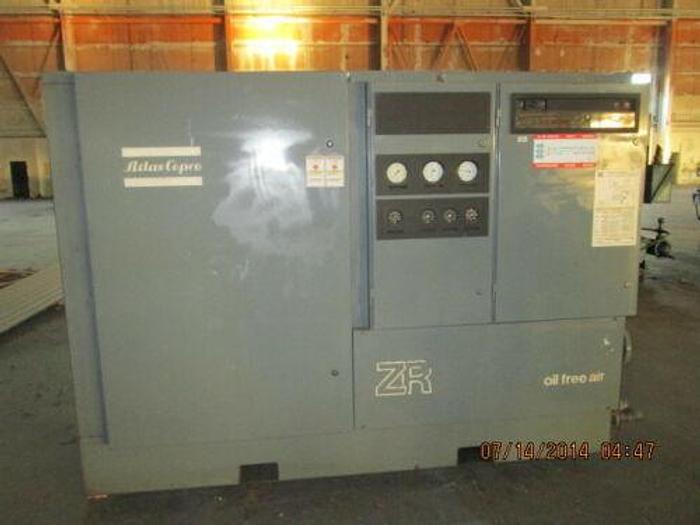 Used ATLAS COPCO MDL. ZR-4C-ARR 250 H.P. OIL FREE AIR COMPRESSOR ONLY 2800 LOAD H