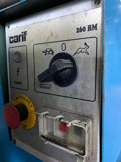 Buone Segatrice a Nastro Orizzontale Manuale CARIF 260 BM