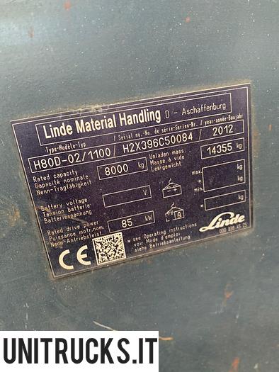 Usata 2012 LINDE H80D-02/1100
