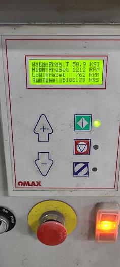 Used 2010 OMAX 80X WATERJET CUTTING SYSTEM (#9880)