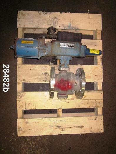 Used Dezurik Fig551 Vball Valve, 4", 316 Body #28482
