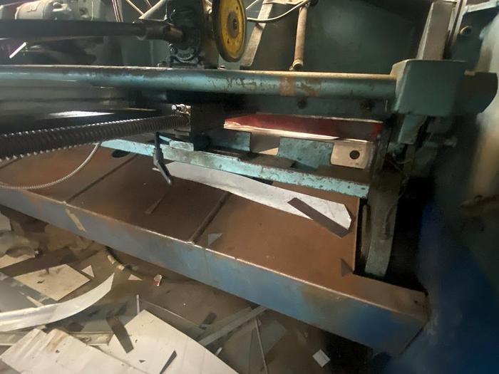 Used Ketona Shearmatic 120" x 1/8" Guillotine