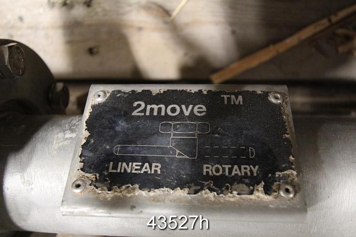 Used 2-Move M232 LP Felt Flooding Linear Rotary Brush Shower #43527