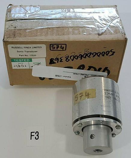 Used *PREOWNED* Russel Finex 17520 Sonic Transducer Probe + Warranty & Free Shipping!