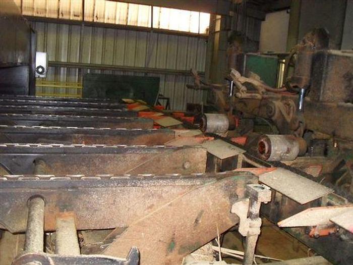 Used 4" x 24" x 20' USNR Edger Optimizer