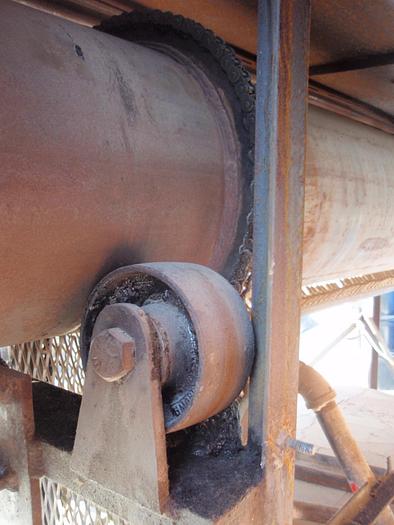 Used Dryer, Rotary, 14" X 14', C/st, 1 HP, Indirect Fired #C740629