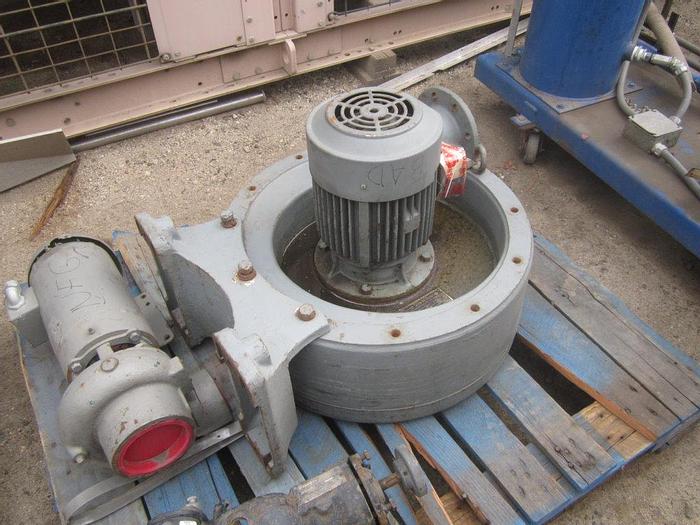 Used Blower, 5 HP, Fan, Turbo, Chugai, 9", 460V, (2) #S739971