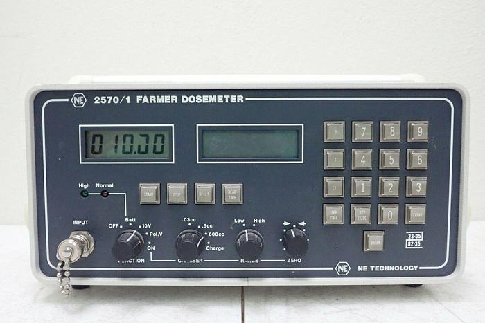 Used NE Technology Type No. 2570/1A 2570/1 Farmer Dosemeter
