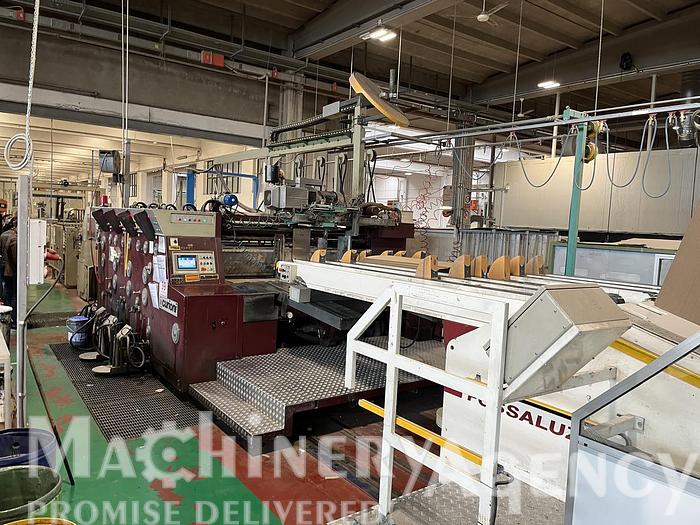 Used 2000 Curioni rotary Die cutter 3 Flexo