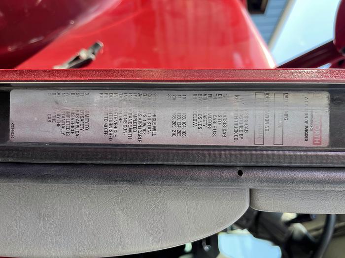 Used 2009 Kenworth W900 Tri-Axle Dump truck