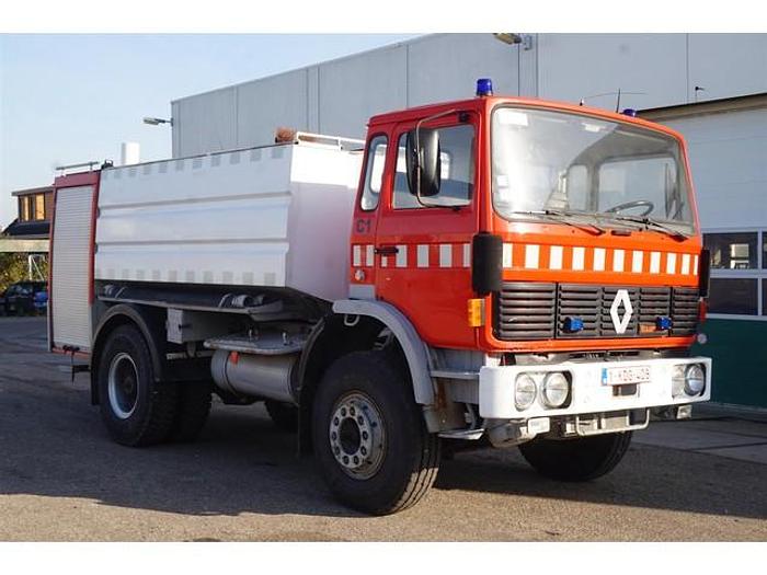 Used 1982 Renault CA 07 C1 Midliner / 4x2 / Fire Truck / 7.000Ltr / Steel suspension / 64.000 km / Full steel suspension